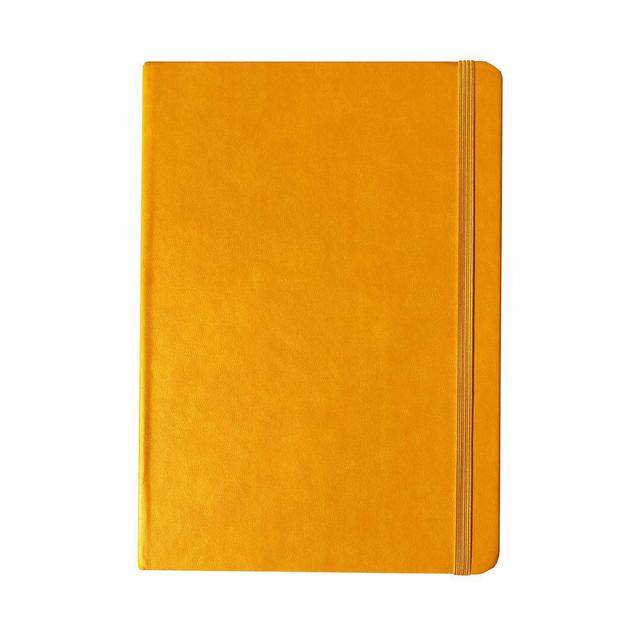 Collins - Legacy A5 Feint Dotted Notebook - Bright Orange