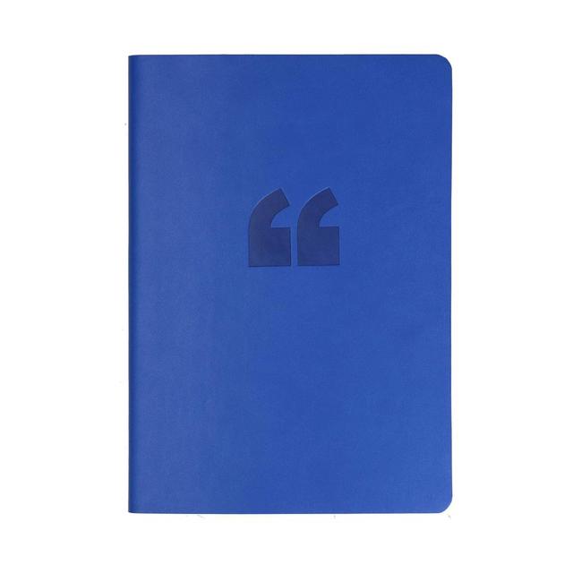 Collins - Edge Rainbow A5 Ruled Notebook - Indigo