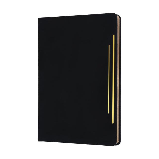 Collins - Diva A5 Luxe Ruled Notebook - Black