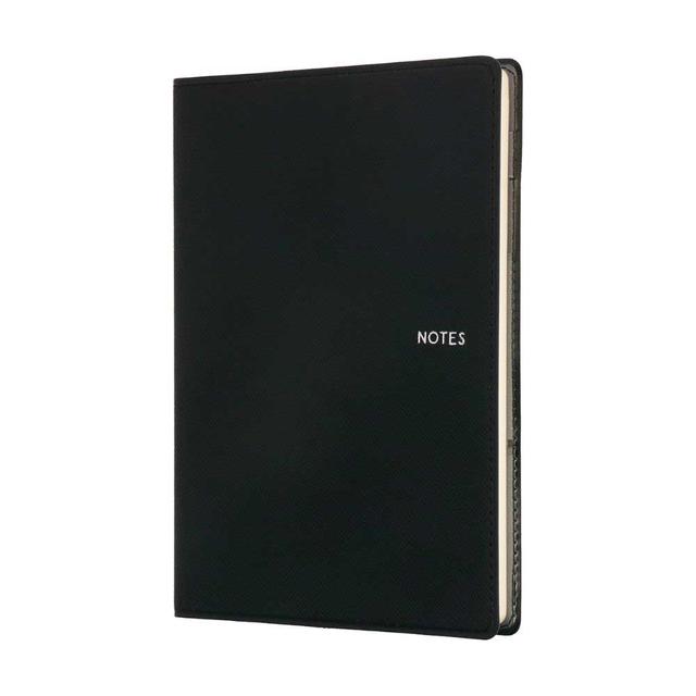 Collins - Melbourne A5 Ruled Notebook - Black