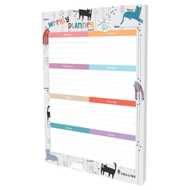 Collins - Maru Cat A4 Weekly Desk Pad