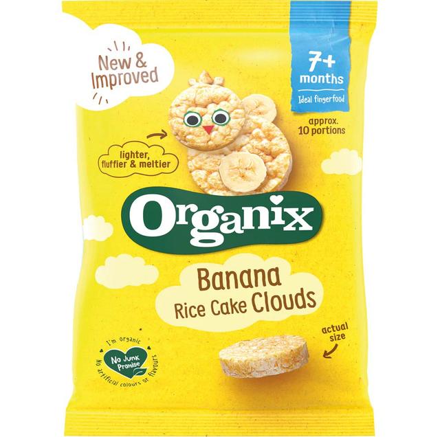 Organix - Banana Rice Cake Clouds 40g