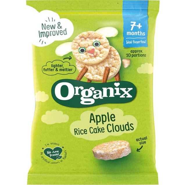 Organix - Apple Rice Cake Clouds 40g