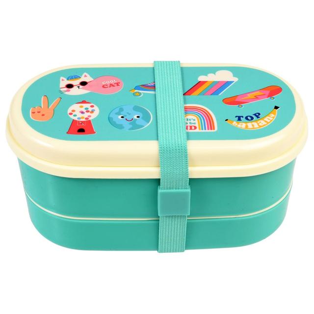 Rex London - Children's 2 Compartment Bento Box - Top Banana