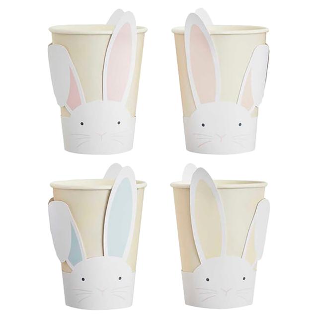 Ginger Ray - Pastel Easter Bunny Paper Cups - 8pcs