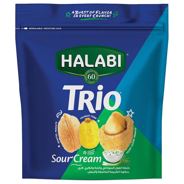 Halabi - Trio Mix Coated Peanuts - Sour Cream - 150 g