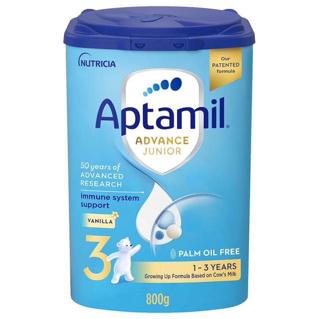 Aptamil - Advance Junior 3 Palm Oil Free Milk Formula - 800 g