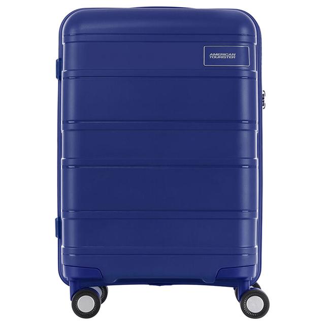 American Tourister - Litevlo Spinner Hard Cabin Luggage Bag - 55cm - Navy Blue