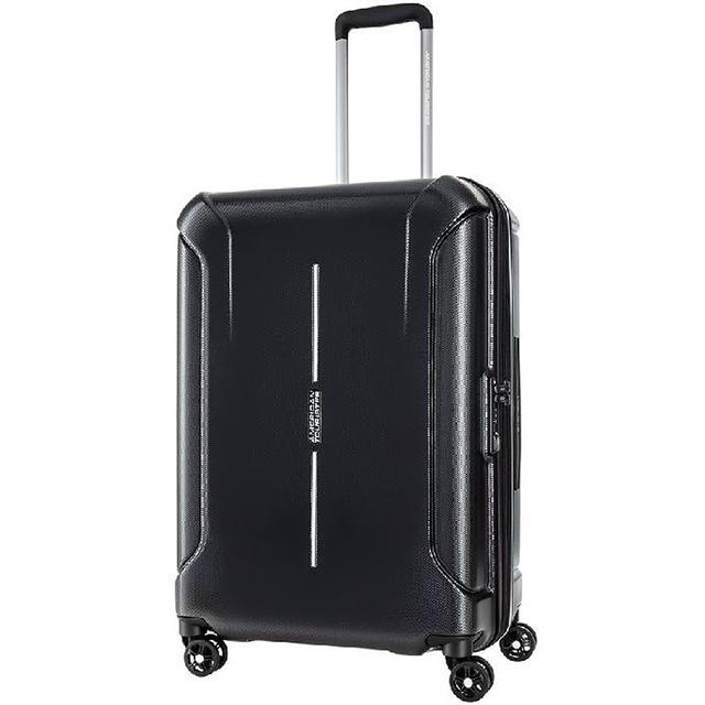 American Tourister - Technum Next Spinner Hard Check-In Luggage Bag - 77cm - Black