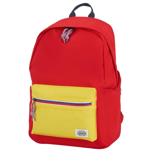 American Tourister - Carter Laptop Backpack - Red/Yellow