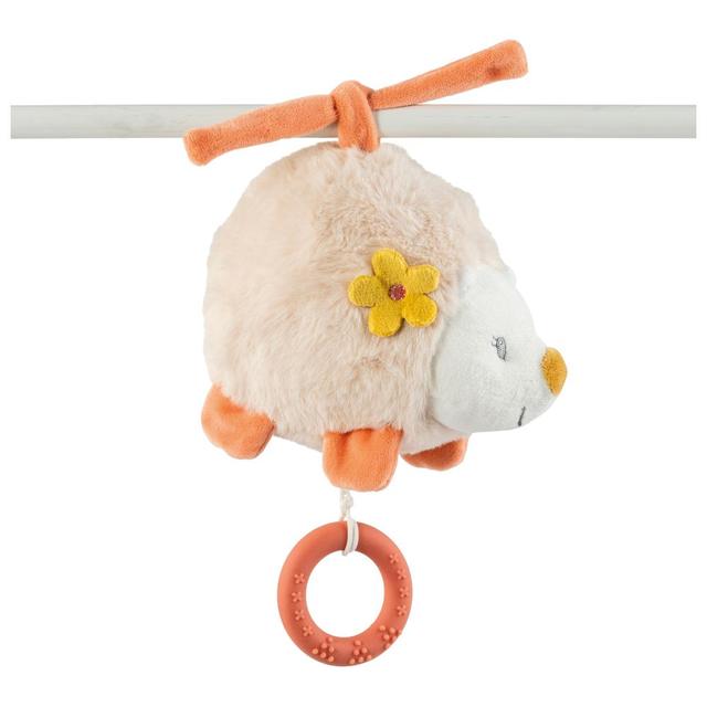 Nattou - Mini Musical Fluffy Toy - Hedgehog Zoe