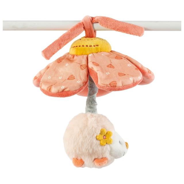 Nattou - Vibrating Flower Toy - Hedgehog Zoe