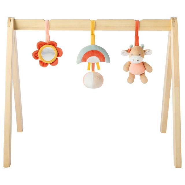 Nattou - Mila Zoe And Lana Wooden Arch With Hanging Toys