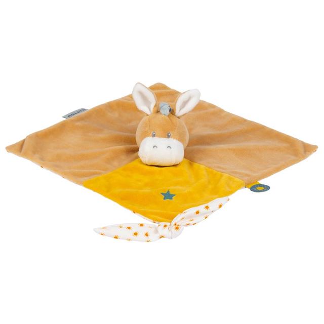 Nattou - Doudou Cuddle Comforter - Donkey Leo