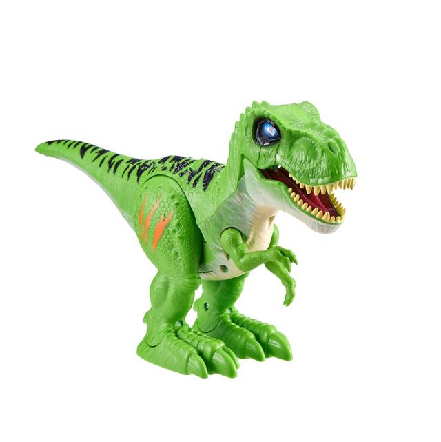 Zuru - Robo Alive Attacking T-Rex Series 2 - Dinosaur Robotic Toy - Green