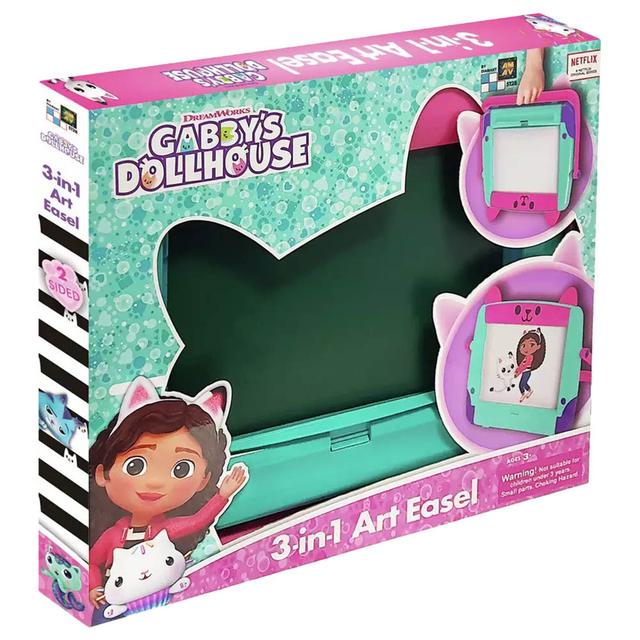 Gabby's Dollhouse - 3-in-1 Art Easel