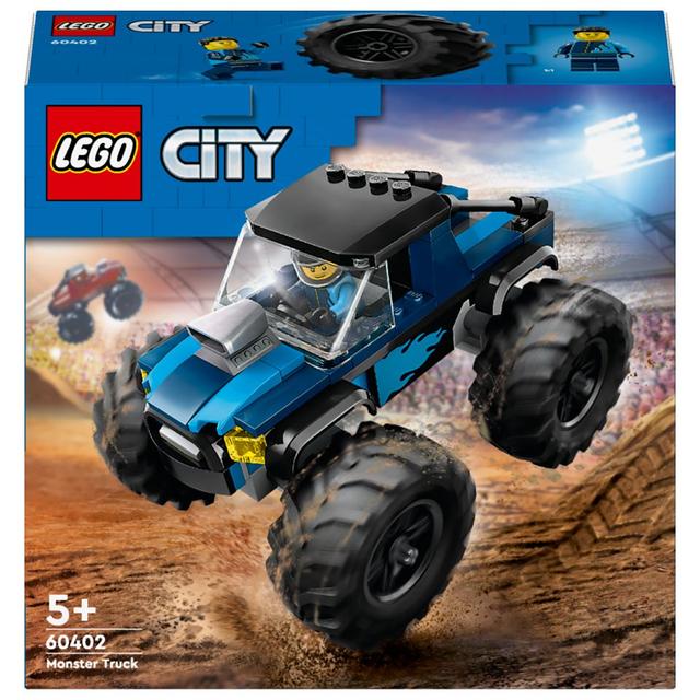 Lego - 60402 Blue Monster Truck Building Playset