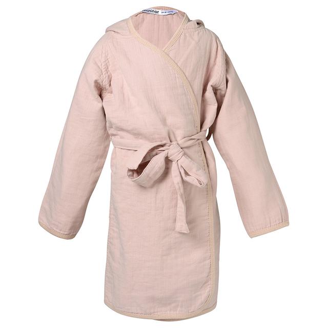 Mininor - Organic Cotton Bathrobe - Peach