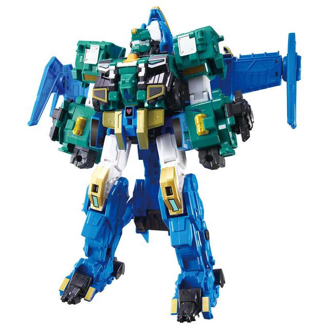 Quantum Heroes Dinoster - Transformable Robot - Stego Blast Wing