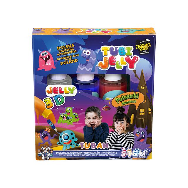 Tuban - Tubi Jelly Set w/ 3 Colors - Monsters