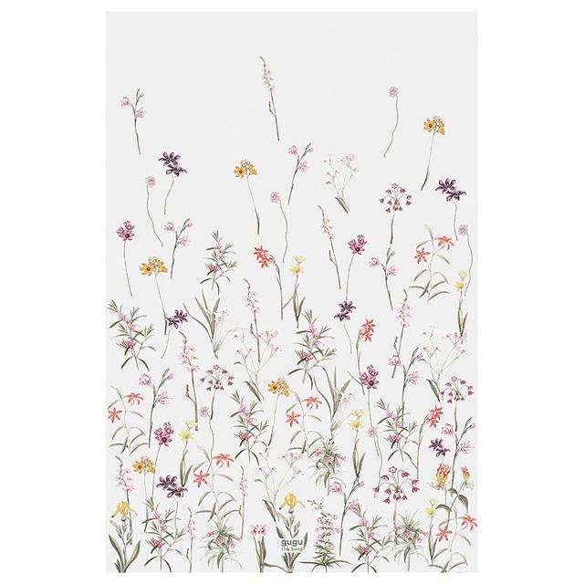 Gugu The Hero - Natural Rubber Mat - Flower Garden Big