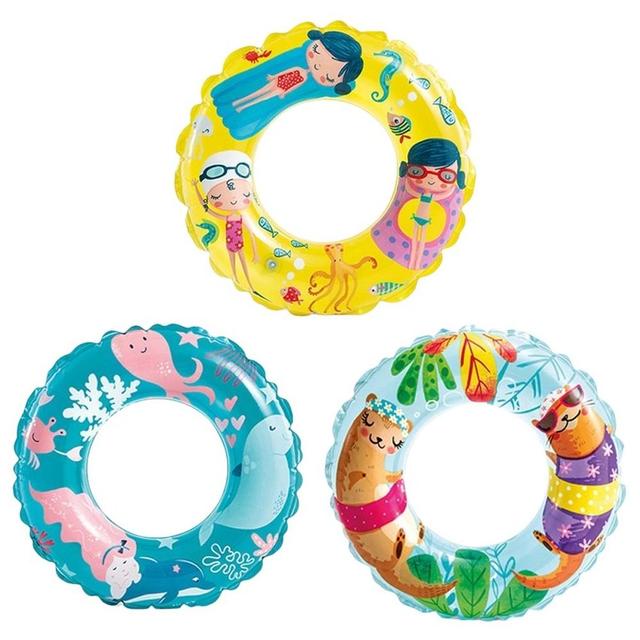 Little Learners - Inflatable Swimming Ring 1pc - 51cm - Style May Vary