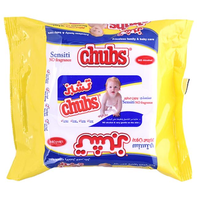 Chubs - Baby Wipes Flow Pack 20's - Sensitive 