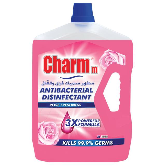 Charmm - Antibacterial Disinfectant Rose 3L