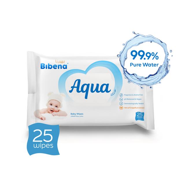 Bibena - Aqua Wipes - 25pcs