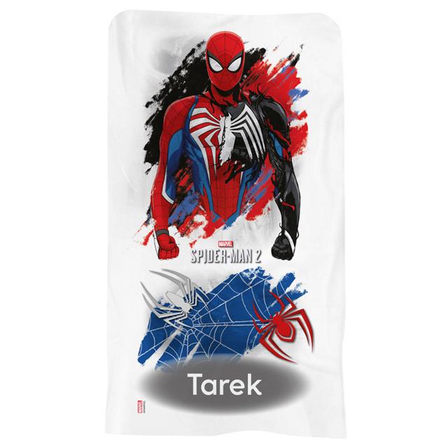 Essmak - Personalised Marvel Spiderman Beach Towel 