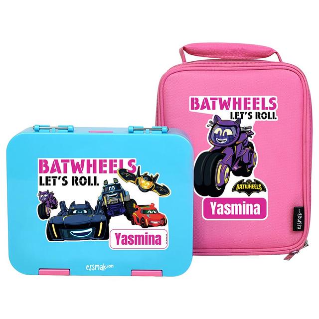 Essmak - Personalized Batwheels 1 Bento Pack - Pink