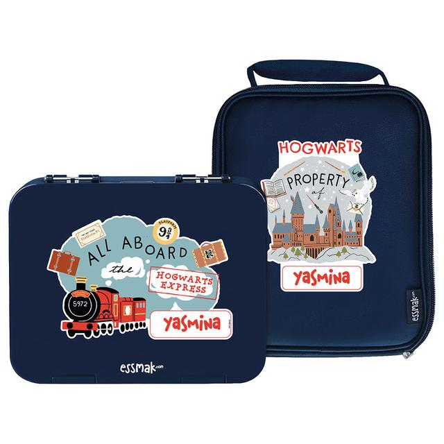 Essmak - Personalized Harry Potter 1 Bento Pack - Blue