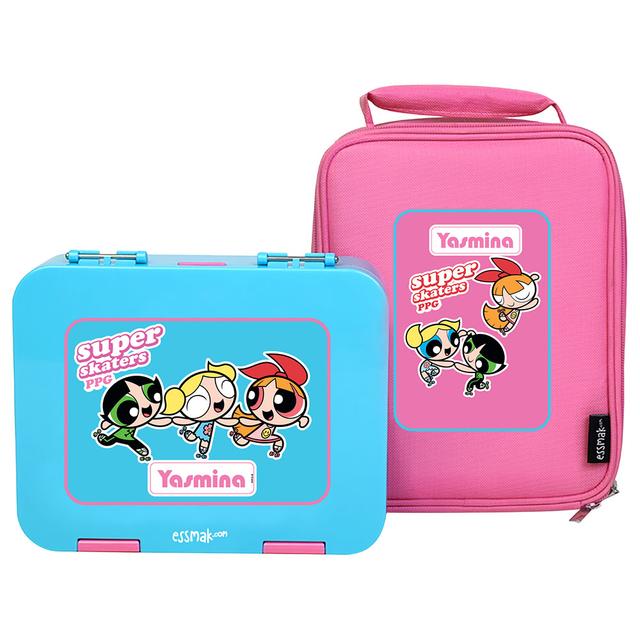 Essmak - Personalized Powerpuff Girls 4 Bento Pack - Pink