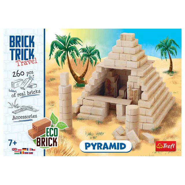 Bricks - Trick Travel Pyramid Egypt Kit - 260pcs