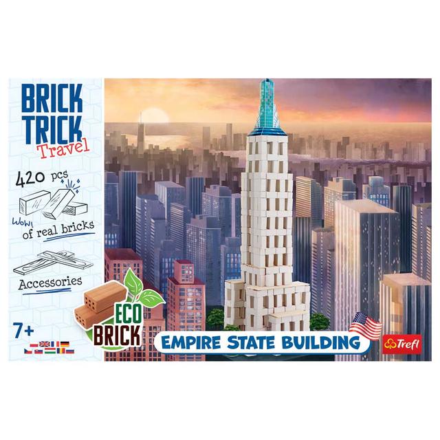 Bricks - Trick Travel Empire State Building USA Kit - 420pcs