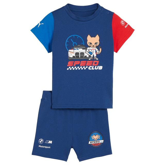 Puma - 2pc-Set - Bmw Toddler Short sleeve Set - Blue