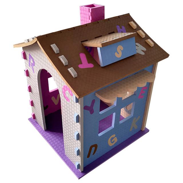 Stem - Eva High-End Game House - Brown/Blue