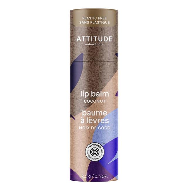 Attitude - Plastic-Free Lip Balm - Coconut - 8.5 g