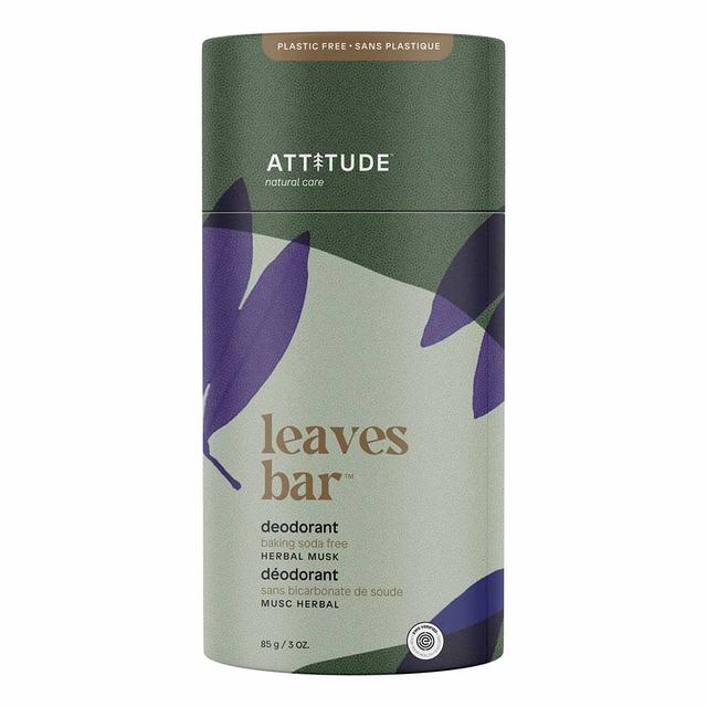 Attitude - Baking Soda Free Deodorant - Herbal Musk - 85 g