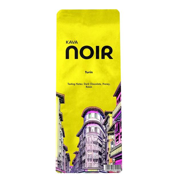 Kava Noir - Turin Whole Coffee Beans - 1Kg