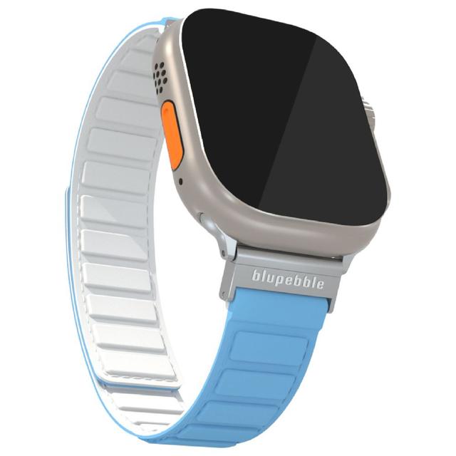 Blupebble - Reversible Magnetic Apple Watch Strap Ultra - Matterhorn