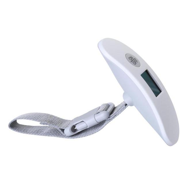 Giftology - Vedi Digital Luggage Scale - White/Grey