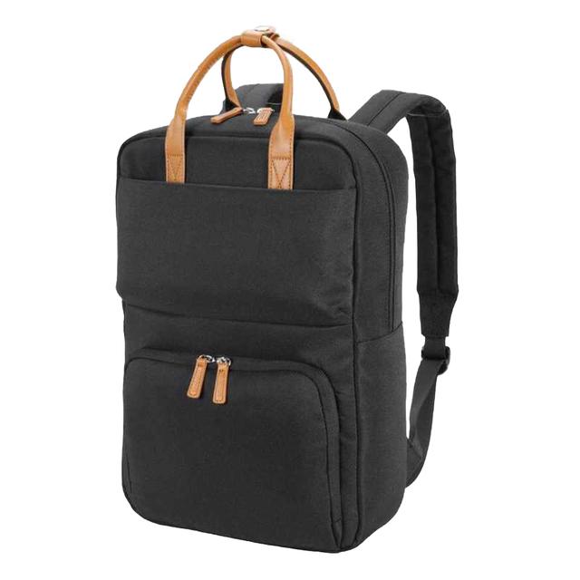 Santhome - Mainz Metro RPET Laptop Backpack - Black - 15.6-inch