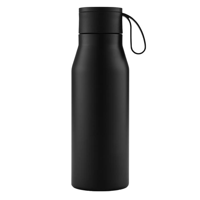 Hans Larsen - R-Nebra Stainless Steel Bottle - Black - 600 ml