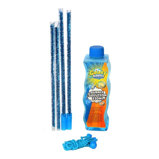 Galaxy Bubbles - Deluxe Giant Bubble Making Kit 330ml Bubble Solution