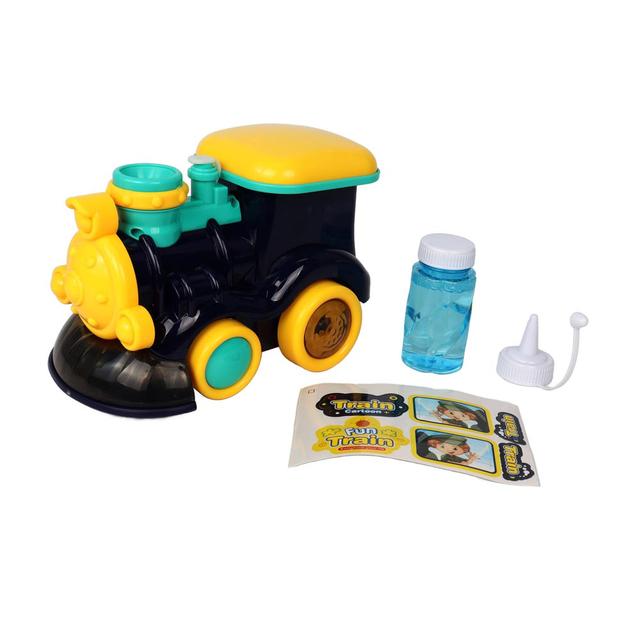 Galaxy Bubbles - Bubble Steam Train Engine With 50ml Bubble Solution