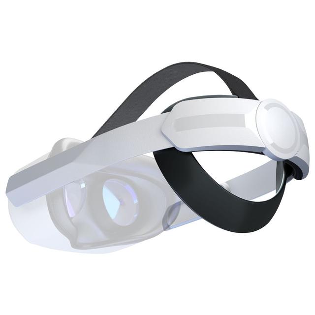 Blupebble - Elite Adjustable Head Strap Made For Meta Quest 2 - White