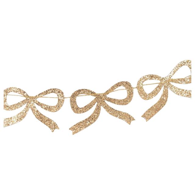 Meri Meri - Eco Glitter Bow Garland