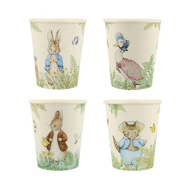 Meri Meri - Peter Rabbit In The Garden Cups