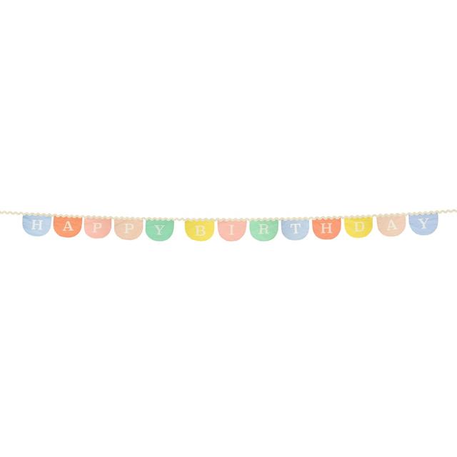 Meri Meri - Happy Birthday Fabric Garland